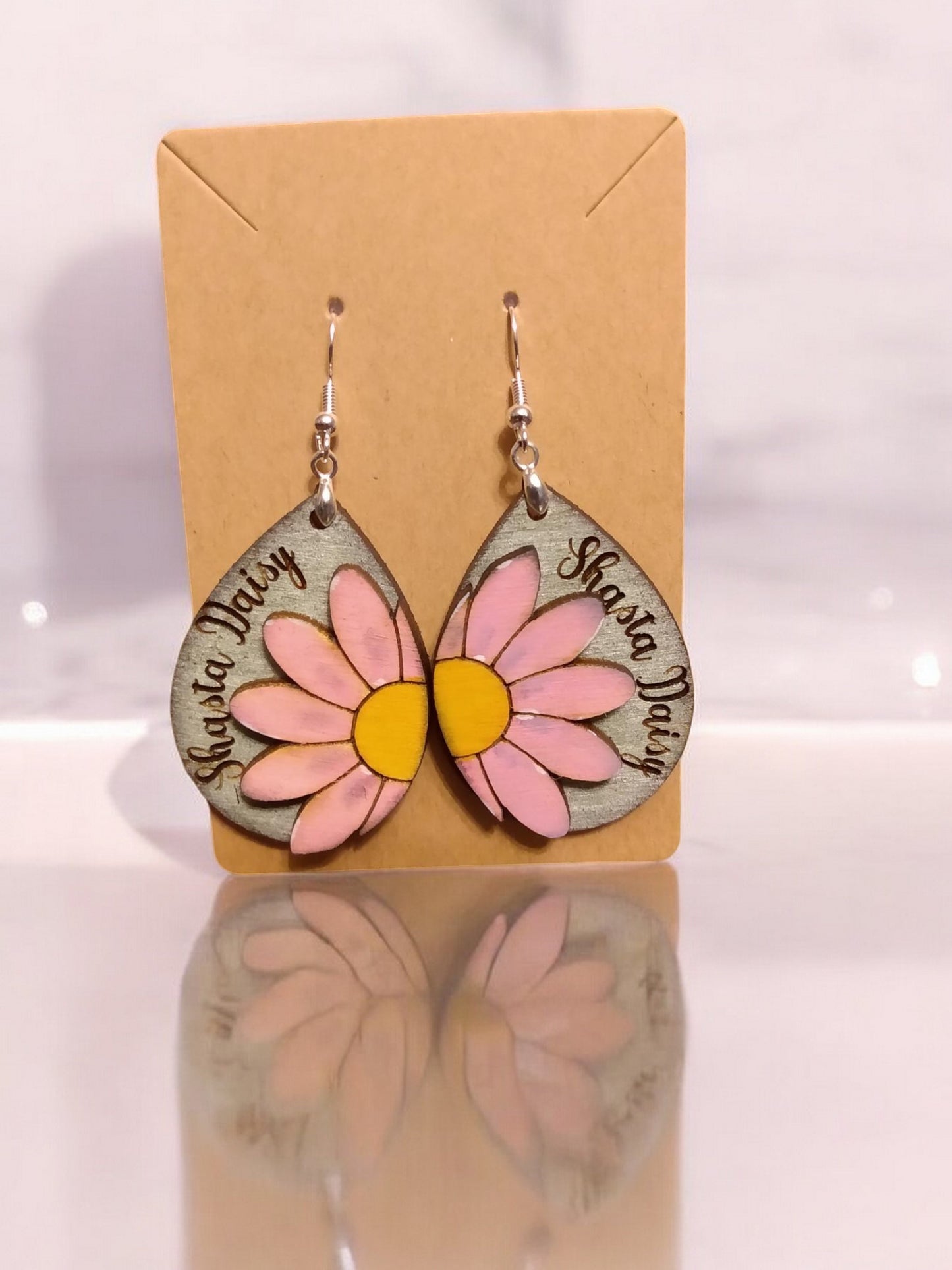 daisy dangle earrings