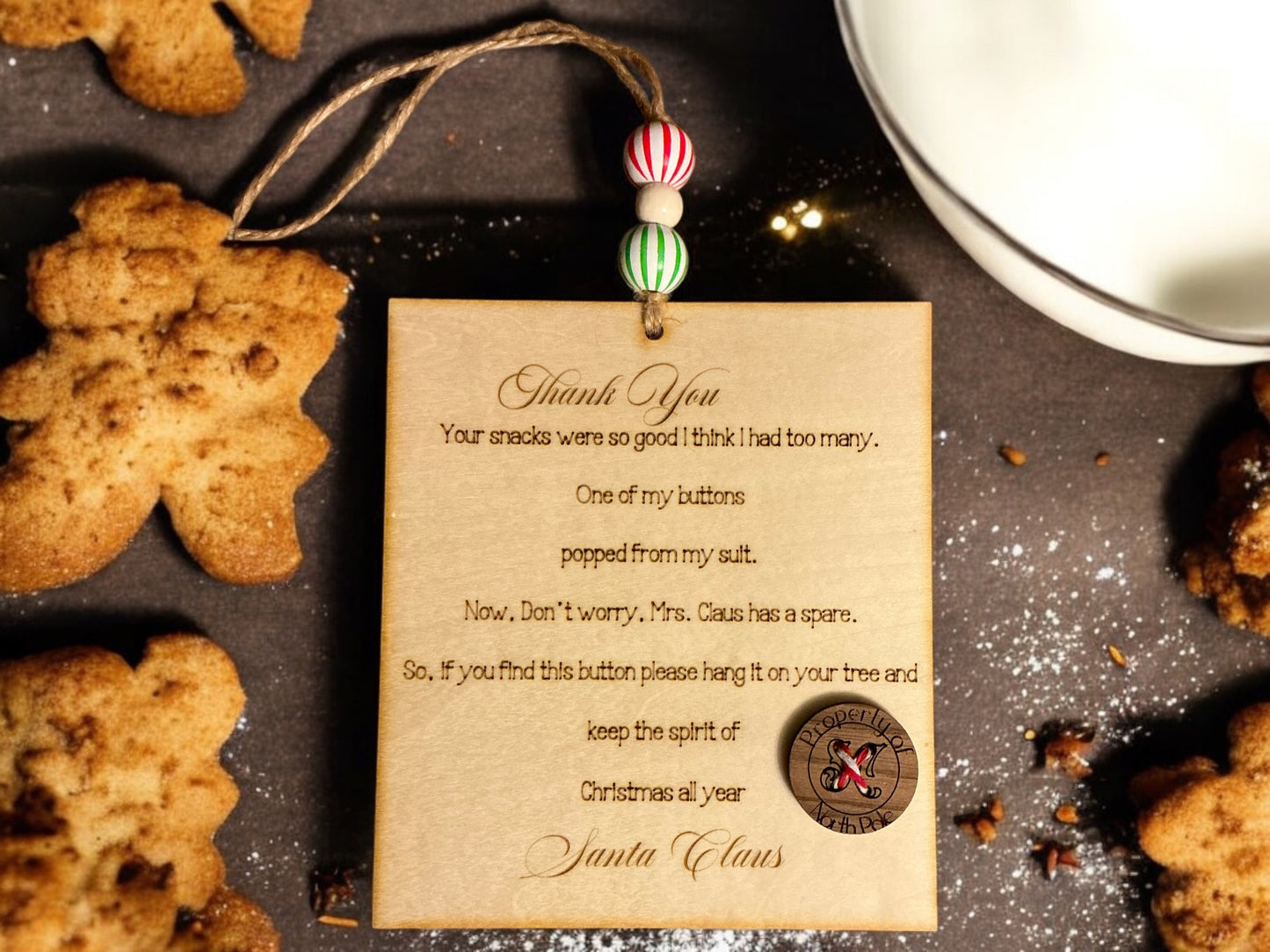 Santa’s Lost Button