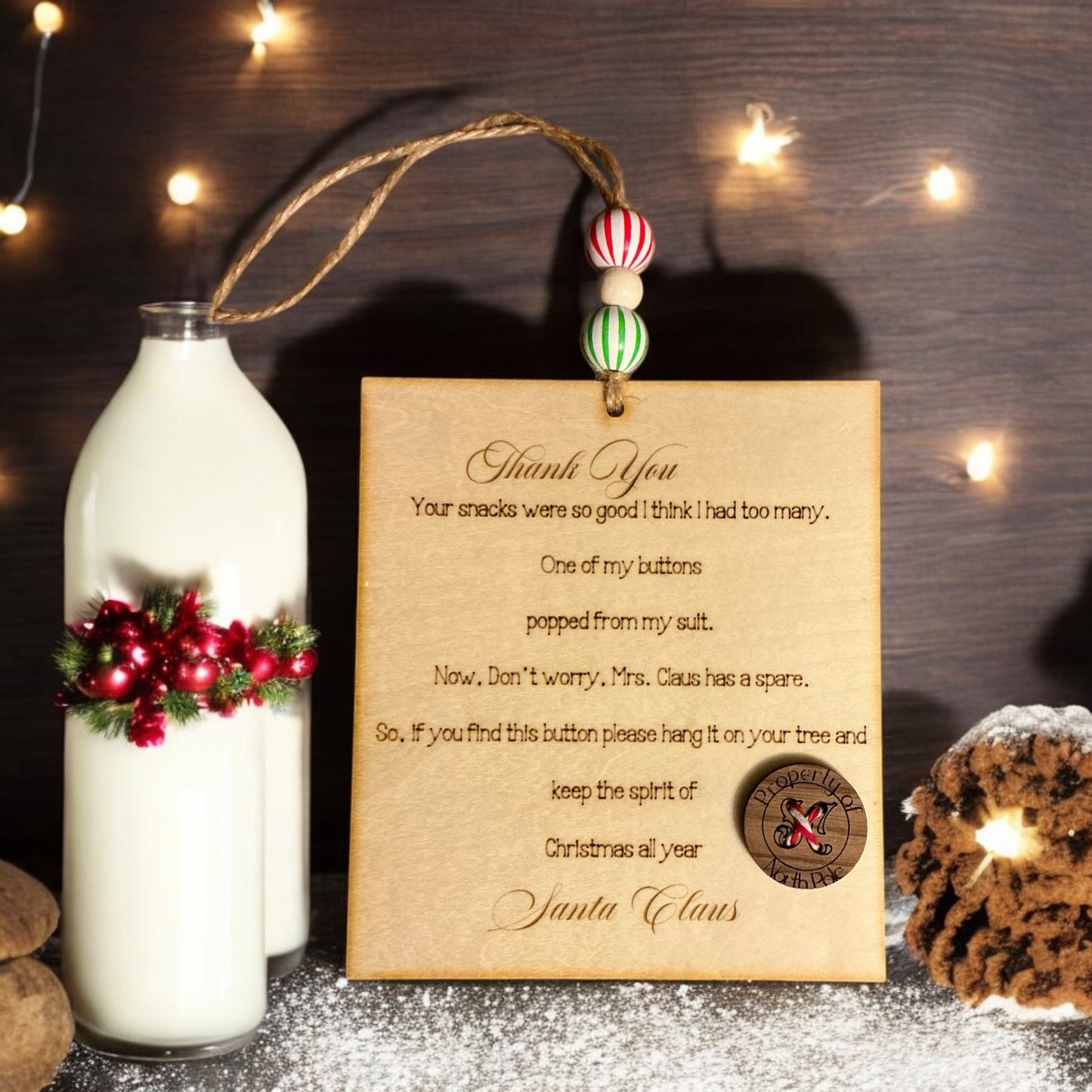Santa’s Lost Button