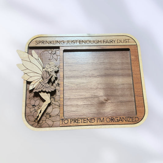 Fairy square note pad holder